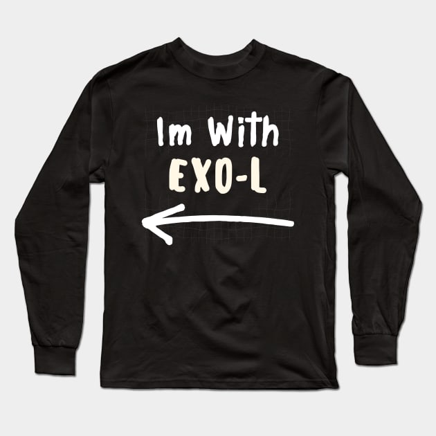 Im With EXO-L! Long Sleeve T-Shirt by wennstore
